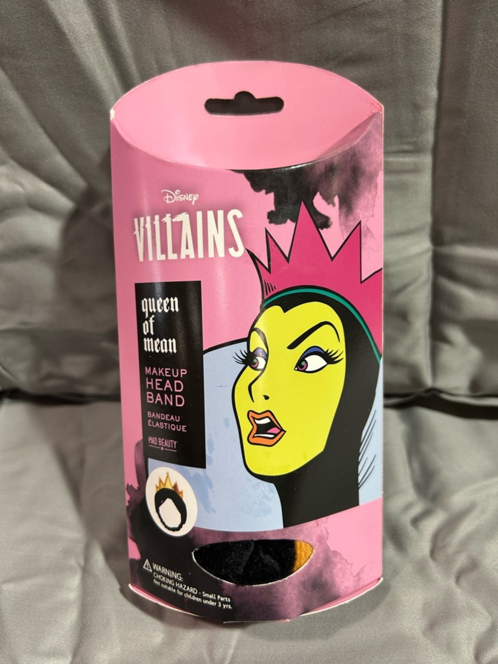 Disney Villains Queen of Mean Pink Makeup Head Band
